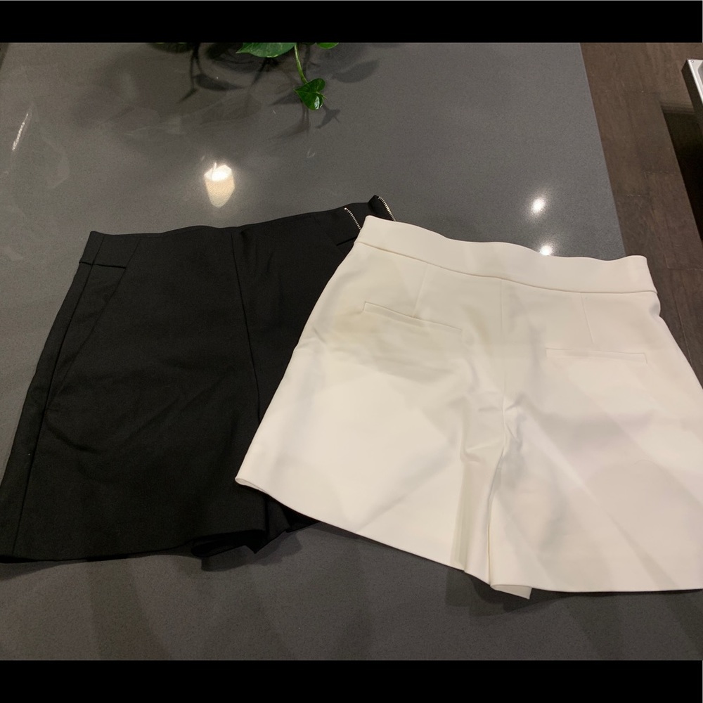 ZARA High-Waisted Dress Shorts